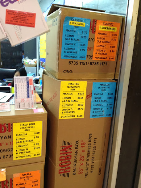 Best balikbayan box singapore